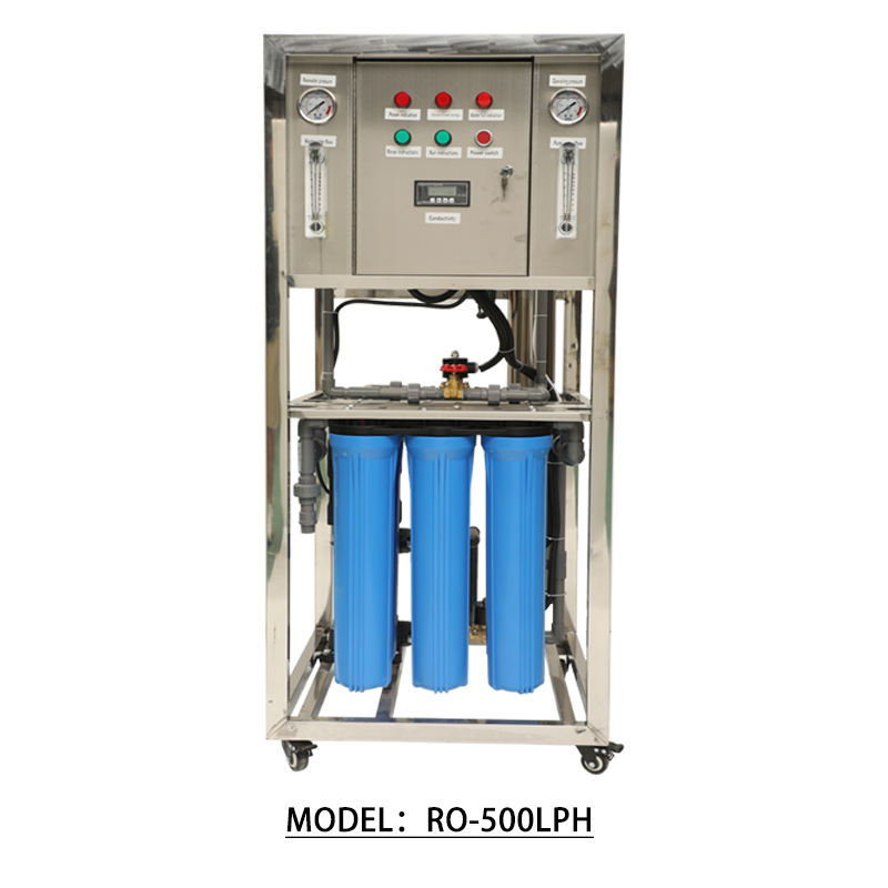 500LPH Small RO Seawater Desalination Plant for Boat/Yacht/Marine Salt Sea Water Drinking Water Machine 1-Year Pump Sand