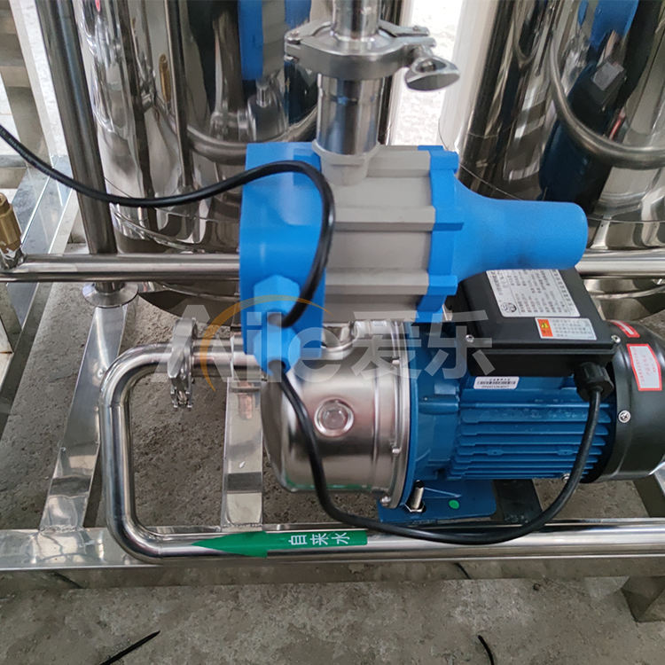 1000LPH High Capacity Well Water Purification Machine Pressure Vessel Pump Motor High Recycle Rate RO Filtration Plant for Clean