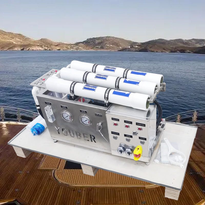 Yacht Watermaker Sailing Boat Drinking Water Portable Seawater Desalination Boat Desalinator Water RO Plant