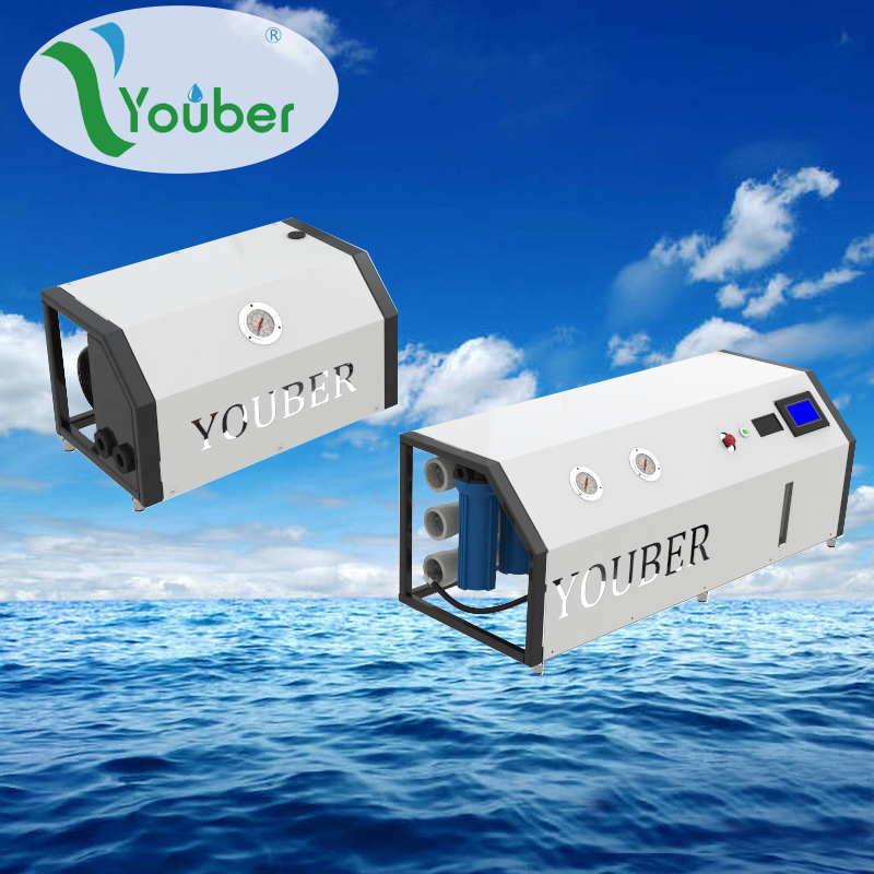 Yacht Watermaker Sailing Boat Drinking Water Portable Seawater Desalination Boat Desalinator Water RO Plant