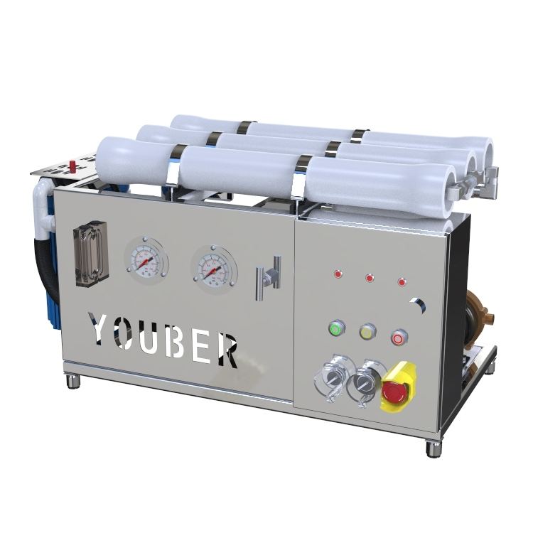 Yacht Watermaker Sailing Boat Drinking Water Portable Seawater Desalination Boat Desalinator Water RO Plant
