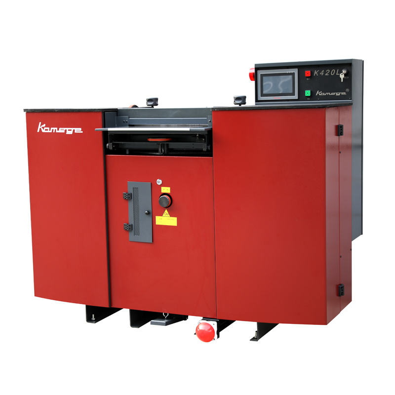 Kamege K420L Rubber Belt Fabric Sole Leather Splitting Machine for Making Shoe Leather Machine Industrial