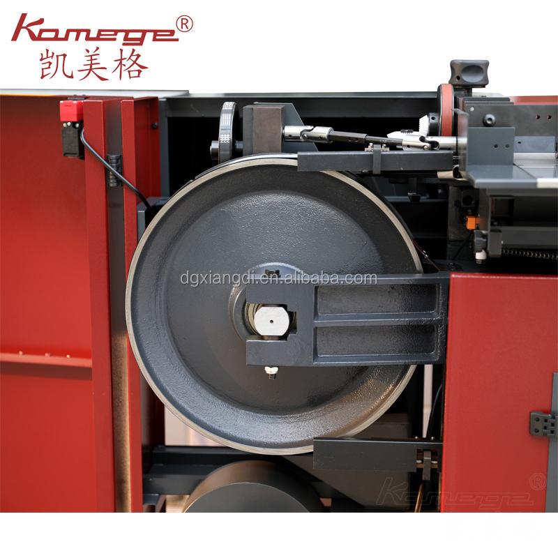 Kamege K420L Rubber Belt Fabric Sole Leather Splitting Machine for Making Shoe Leather Machine Industrial