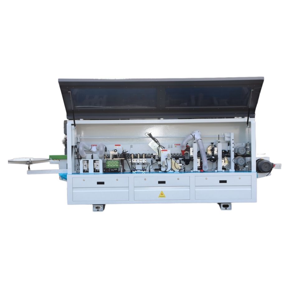 High Speed 6 Functions Pre Milling Edge Banding Machine Cabinet Carpentry Furniture Making PVC Automatic Edge Banding Machine