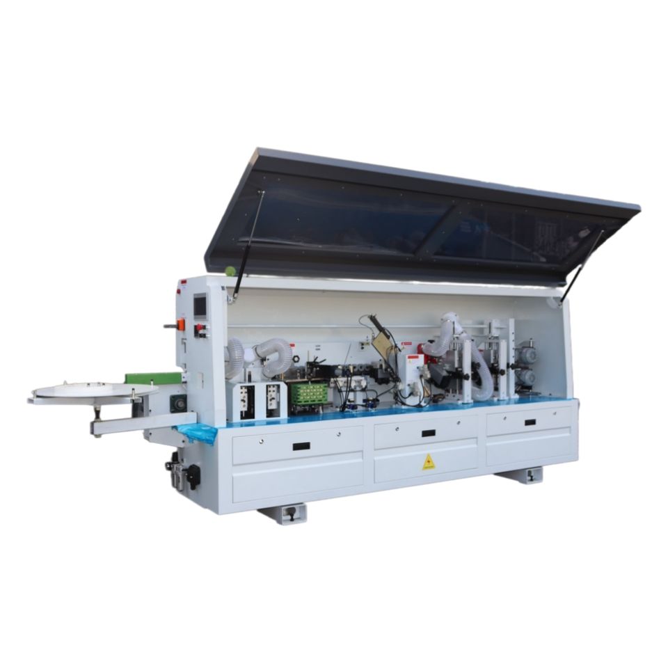 High Speed 6 Functions Pre Milling Edge Banding Machine Cabinet Carpentry Furniture Making PVC Automatic Edge Banding Machine