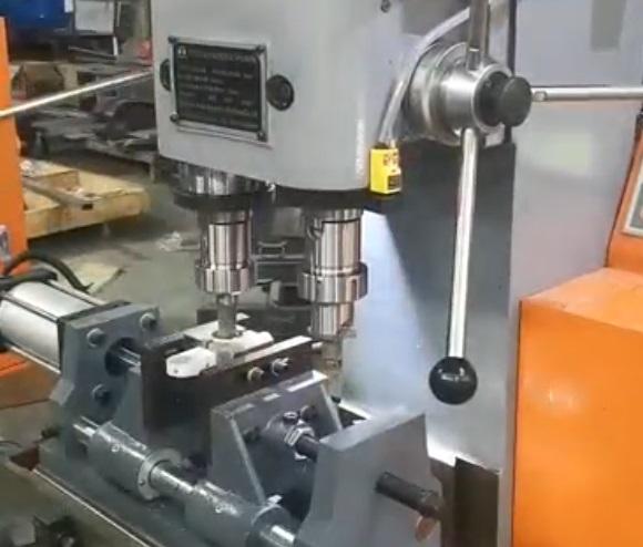 Boring Tapping Equipment Multi Spindle Rotary Drilling Tapping Machine for Machining Plumbing Fittings Castings Auto Parts