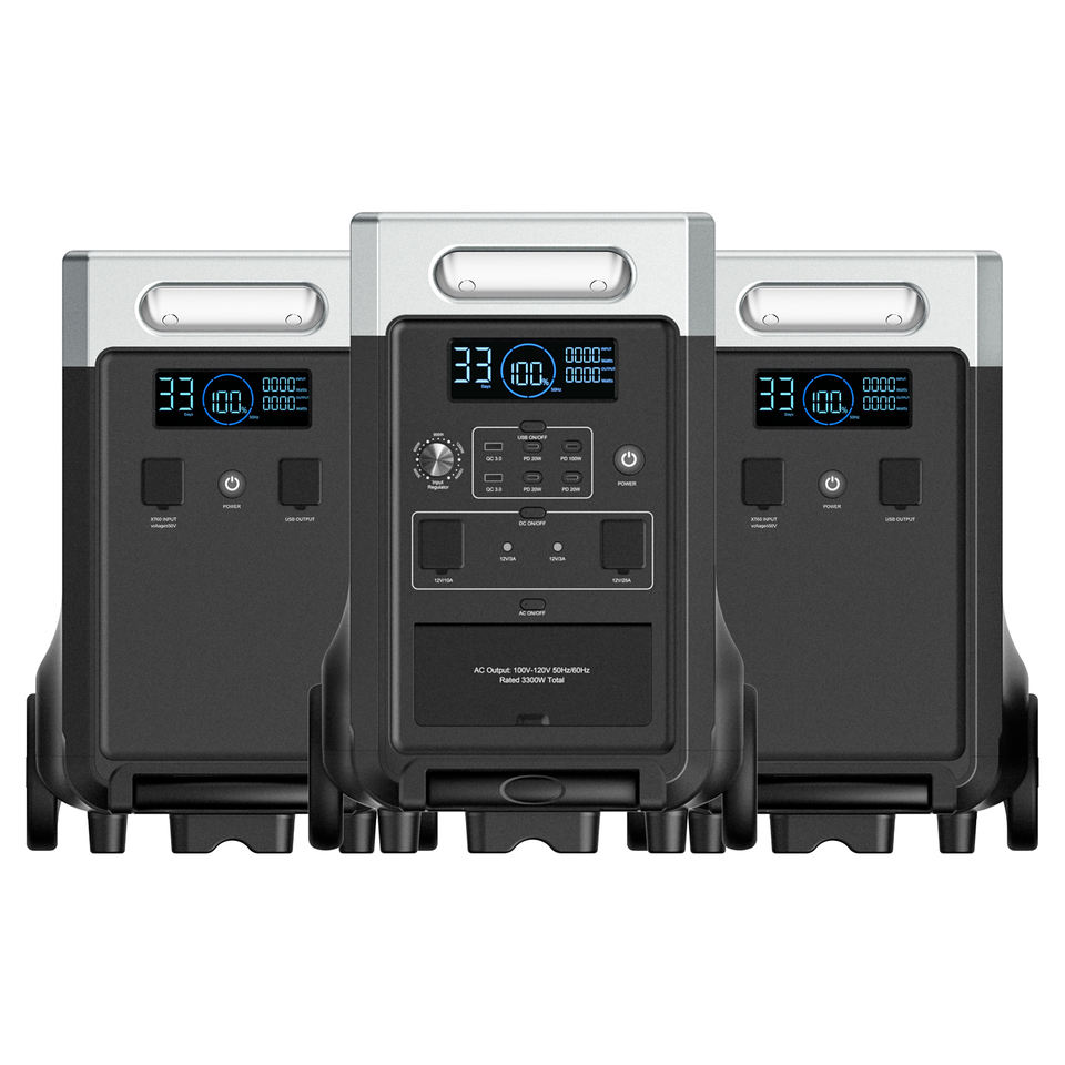 Global Warehousing Network Emergency Portable Power Station With Solar That Can Power a House Generator