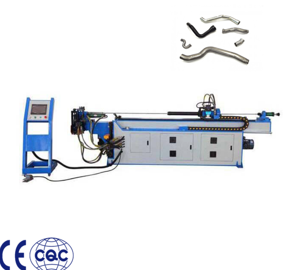CNC Mandrel Bender Hydraulic Ss Metal Steel Exhaust Tube Pipe Bending Machine