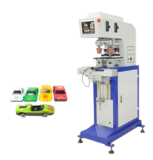 2 Color Pad Printer Machine for Pad Printing Toy Cars