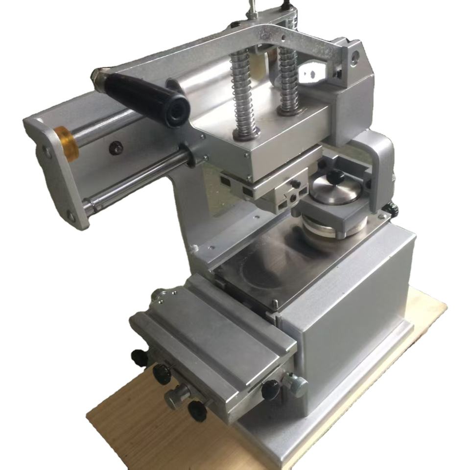 Affordable Hand Operated Pad Printing Machine Desktop Pad Printer for Irregular Surfaces