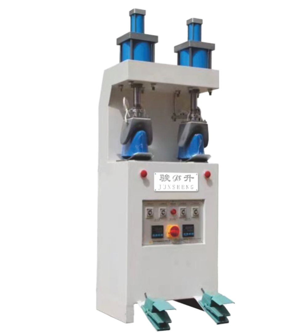 Heating Double Vamp Second Again Shoe Forming Shaping Making Machine