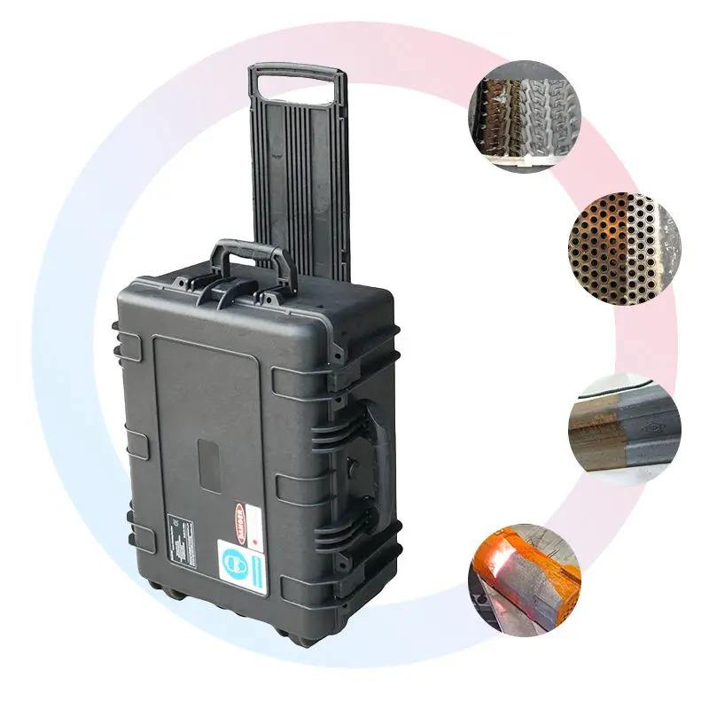 100W 200W 300W 500W Portable Handheld Suitcase Fiber Pulse Wood Laser Cleaner Metal Rust Removal Laser Cleaning Machine