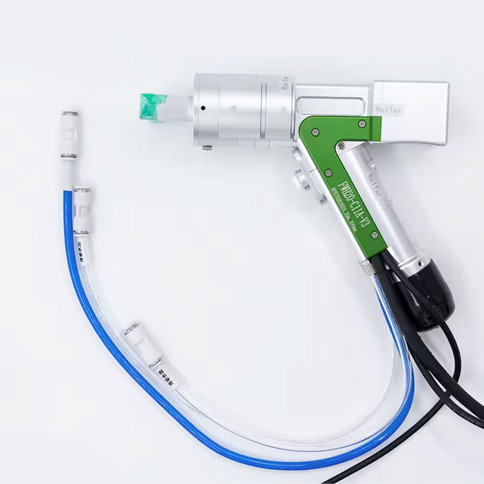 Relfar FWH20-C11A FWH20-C20A FWH20-DC30A Handheld Laser Cleaning Gun Head Rust Removal Laser Machine for Laser Cleaning Machine