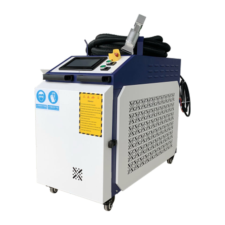 Portable 1000W Laser Cleaning Machine for Rust Removal on Wood Stainless Steel Aluminum-Portable Fiber Laser Cleaner