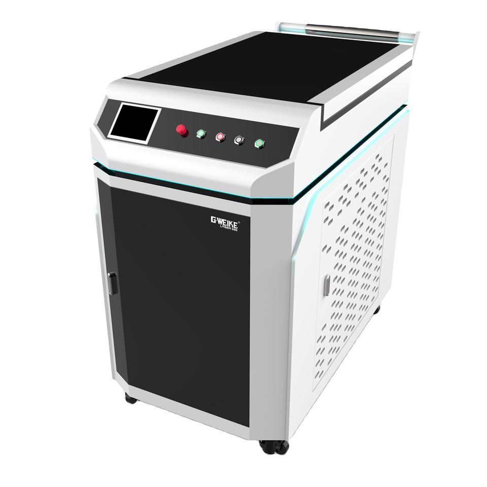 Portable Fiber Laser Rust Removal Machine for Cleaning Rusty Metal CNC Laser Metal Material Cleaning Machine