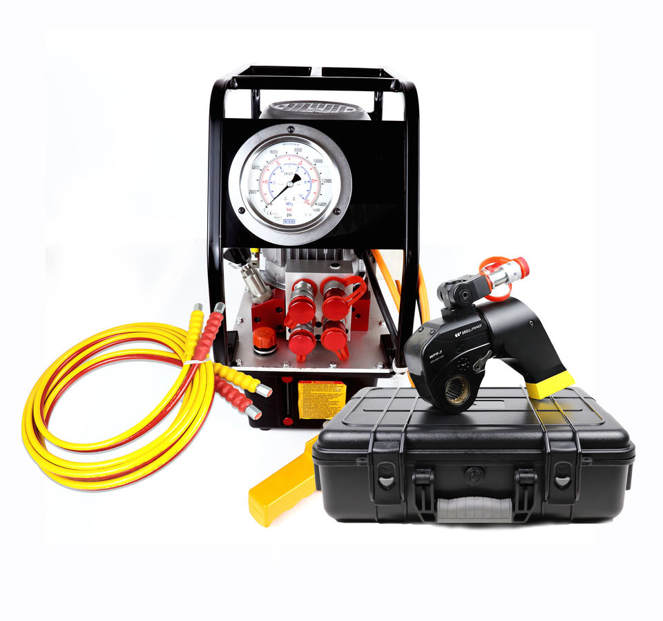 Hydraulic Tool Set for Wind Power Industry TORQUE Wrench /electric Torque Pump Hydraulic Twin Hose Set Other Hydraulic Tools