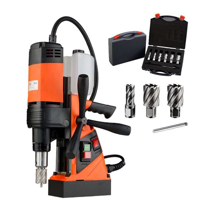 Portable Magnetic Drill Press Customizable OEM Support Electric Brush Motor Industrial Steel Industries Tool 13mm